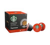 Starbucks Nescafé Dolce Gusto Colombia Espresso, Café, Café Tostado, Cápsulas de café, 12 Cápsulas