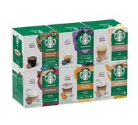 STARBUCKS Paquete Variado Café Mixto de Nescafé Dolce Gusto, Black & White Coffees, Cápsulas de Café 6 x 12 (72 Cápsulas) - Exclusivo de Amazon
