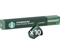 Starbucks® - Pike Place® Roast de Nespresso® tostado medio - 10 cápsulas