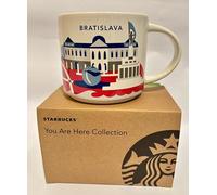 STARBUCKS Taza de Bratislava YAH You Are here Collection, 414 ml