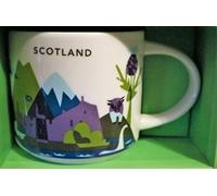 Starbucks Taza de Escocia, colección Scotland You Are Here.