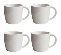 STARBUCKS Grande Fore Here Series Vasos de tallo blanco - 2 - grandes/473 ml (paquete de 2)