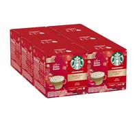 STARBUCKS Toffee Nut Latte de Nescafé Dolce Gusto, Cápsulas de Café de Tueste Medio 6 x 12 (72 Cápsulas, 36 Bebidas)