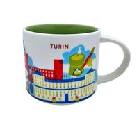 STARBUCKS - Turin (Italia) You Are Here Collection, Taza de Café 414ml, 011143346