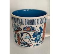 Starbucks Universal Orlando Resort Been There Series en todo el mundo colección taza de café de cerámica, 14 onzas