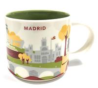 STARBUCKS Usted Está Aquí' Yah Taza De La Ciudad - Madrid, España. 14 Oz Blanco
