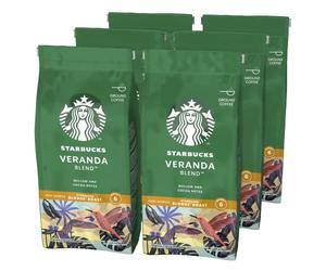 STARBUCKS Veranda Blend Café Molido De Tostado Suave, 200g (Paquete de 6)