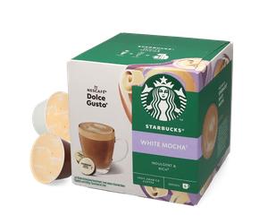 Starbucks | White Mocha - 12 cápsulas para Nescafé Dolce Gusto