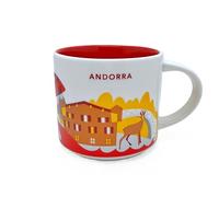 STARBUCKS - You Are Here Collection Andorra Taza de Café, 414ml