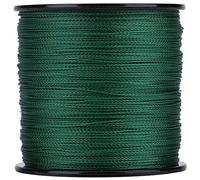 Starbun Línea de pesca-1pc 500m PE Trenzado 4 hebras Líneas de Pesca súper Fuertes Cuerda de Pescado multifilamento Verde(5-Verde)
