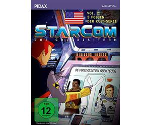 StarCom - Das Galaxis-Team Vol. 2 / Die 5 verschollenen Abenteuer der Kult-Serie (Pidax Animation) [Alemania] [DVD]