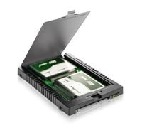 Stardom SF2020-2F-S1 2.5" Negro - Caja de Almacenamiento (2.5", Negro, Aluminio, 80g, 190g, 100x70x10mm)