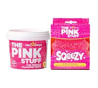 Stardrops - Pasta de limpieza milagrosa The Pink Stuff - Paquete de esponja de limpieza SQeeZY