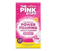 Stardrops - The Pink Stuff - Limpiador de inodoro espumoso Miracle Power - 2 tratamientos - Espuma rosa autoactivable