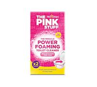 Stardrops - The Pink Stuff - Limpiador de inodoro espumoso The Miracle Power, 2 tratamientos, espuma rosa autoactivable, paquete de 1 (7 onzas)