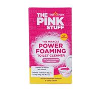 Stardrops THE PINK STUFF MIRACLE FOAMING TOILET CLEANER | Espuma rosa autoactivable de limpieza profunda para eliminar manchas difíciles, olores y cal y más, 3 tratamientos