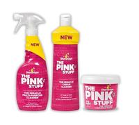 Stardrops The Pink Stuff, Set de Limpieza 3 Productos, Pasta Milagrosa 850g, Spray Multiusos 750ml, Crema Limpiadora 500ml, pack ahorro completo