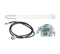 STARF 8dBi Antena 915MHz 868MHz Fibra de Vidrio Exterior Largo Alcance para Helium Hotspot HNT Miner N Conector Macho con Clip Alimentador 1m