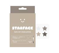Starface Earth Star - Paquete grande, parches hidrocoloides para espinillas, absorben líquidos y reducen el enrojecimiento, bonita forma de estrella y 4 colores neutros (96 unidades)