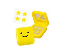 Starface Hydro Star Big Yellow - Pegatinas hidrocoloides para eliminar la inflamación, diseño de estrella, vegano y sin crueldad, 32 unidades