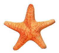 Starfish Cushion - Seashell Decorative Throw Pillow, Unique ocaen Theme Stuffed Plush for Couch, Sofa, Armchair, or Bench, Elegant Marine Style Bedroom Decoration, Beach Inspired Cushion for Kids Room