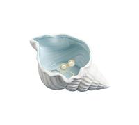 Starfish Jewelry Dish Tray Ceramic Jewelry Holder Ring Dish Trinket Tray Ceramics Tray Jewelry Dish Ocean Style Trinket Tray Dish Holder Earrings Candy Storage Holder Table Decoration Supplies