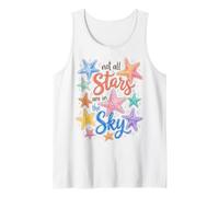 Starfish Not All Stars Are in The Sky Beach Coastal Ocean Camiseta sin Mangas