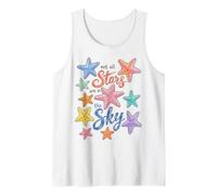 Starfish Not All Stars Are in The Sky Beach Coastal Ocean Camiseta sin Mangas