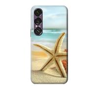 Starfish on the Beach Funda Carcasa Case para Sony Xperia 1 VII