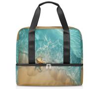 Starfish Sea Beach - Bolsa deportiva para mujeres, hombres, niños y niñas, 21 L, para fin de semana, para viajes, gimnasio, yoga, color, Big, Organizador de bolsas