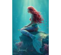 Starfish Secrets Journal: A Magical Undersea Journey: A Magical Notebook Featuring a Realistic Ruby Red-Haired Mermaid, Under the Ocean, Surrounded by ... Light - Perfect for Fantasy Writing, Dream