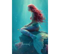 Starfish Secrets Journal: A Magical Undersea Journey: A Magical Notebook Featuring a Realistic Ruby Red-Haired Mermaid, Under the Ocean, Surrounded by ... Light - Perfect for Fantasy Writing, Dream
