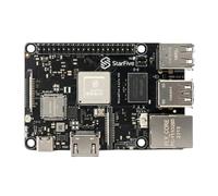 StarFive VisionFive 2 Lite, 4 núcleos RISC-V Dev, 2 GB de RAM, 4K HDMI, PCIe 2.0, Wi-Fi 6/BT5.4, Gigabit Ethernet, GPIO de 40 pines, Linux SBC de bajo costo para IoT/Edge (4 GB con WiFi, solo tablero)