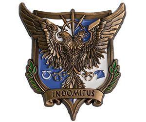 Starforged Broche Roboute Guilliman Indomitus Crusade Campaign Badge Pin Warhammer 40000, Klein, Metal
