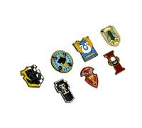 Starforged Compatible con Warhammer 40k Heraldries of the Chapters Theme Color Shield Pin 1 PC, Metal, No es una piedra preciosa
