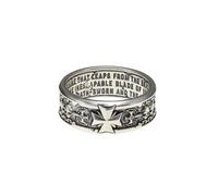Starforged compatible Warhammer 40k Black templary Crusade Ring [Silver/Gold plating] 1 Piece