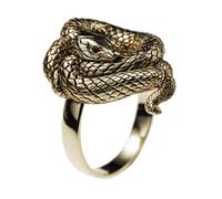 Starforged DARK SOULS III - Anillo de serpiente de oro codicioso, accesorios de juego, periféricos oficialmente autorizados, latón