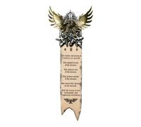 Starforged Grey Knights Warhammer 40K Broche Imperial Aquila Horus Herejía Legión Imán para refrigerador, talla única, metal, sin piedras preciosas, One Size, Metal, No es una piedra preciosa