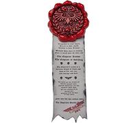 Starforged Purity Seals Adepta Sororitas Grey Knights Ultramarines Broche Colgante Warhammer 40K, Cuero, Sin gemas.