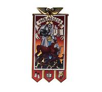 Starforged Space Marines Chapter Banner Collection Imán para nevera Warhammer 40K Caballeros grises