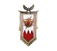 Starforged Warhammer 30K Horus Heresy Space Marine 2 Legion Imán para nevera Chaos Licencia Oficial Other-White Scars I