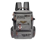 STARFORGED Warhammer 40K Astra Militarum - Mochila, talla única | Colección de mochilas de lona con diseños clásicos y actualizados, almacenamiento acolchado para laptop y cinco opciones de