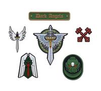 Starforged Warhammer 40K Dark Angles Set Defenders of Terra Honor Patch Collection Accesorios de regalo para hombre