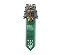 Starforged Warhammer 40K Imperium of Man Space Marines Pin Collection Merchandise Accessories Pin Badge, Small, Acero aleado, Sin piedra preciosa