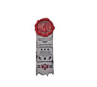Starforged Warhammer 40k License merch Purity STAMP: Blood Angel pin Badge/sticker 1