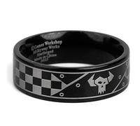 Starforged Warhammer 40K Orks & Fenrisian Wolves Leagues of Votann Anillo de aleación para hombre Orks-7, 7, Metal no precioso., Sin piedras preciosas
