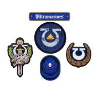 Starforged Warhammer 40K Ultramarines Set Defenders of Terra Honor Patch Collection Accesorios de regalo para hombre