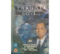 Stargate SG1 "THE DVD COLLECTION" VOL 62 *RIPPLE EFFECT/STRONGHOLD/ETHON/OFF THE GRID*