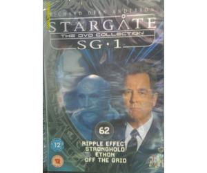 Stargate SG1 "THE DVD COLLECTION" VOL 62 *RIPPLE EFFECT/STRONGHOLD/ETHON/OFF THE GRID*