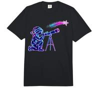 Stargazer Boy Christmas Telescope Space Comfort Colors Adult Heavyweight T-Shirt